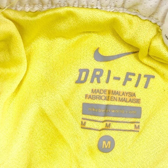 2/$30 Nike Tempo Athletic Running Dri-Fit Jogging Shorts Yellow Workout Medium - Picture 5 of 7